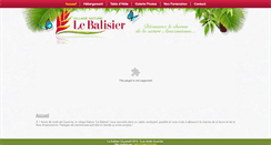 Desktop Screenshot of lebalisier-guyane.com